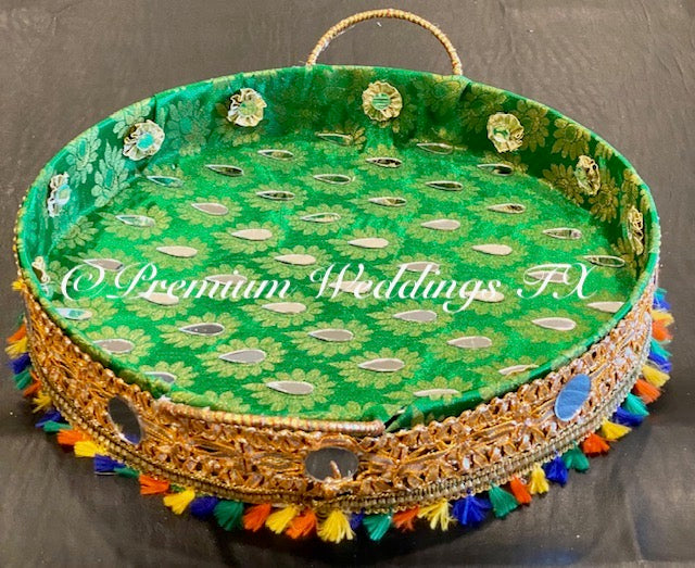 Mehndi Plates shop - Wedding tray - Event planers & caters - Liberty Market  Lahore - YouTube