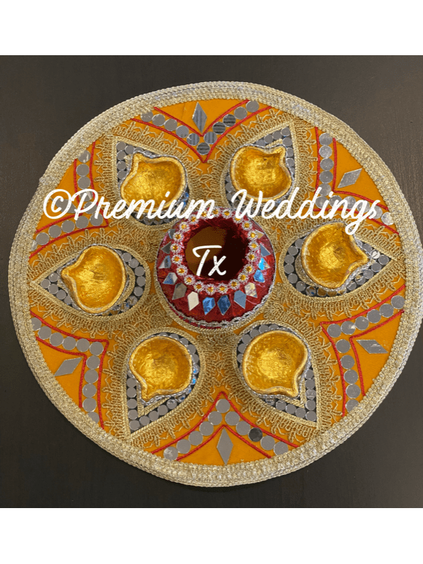 Mehndi Thaals - Premium Weddings TX