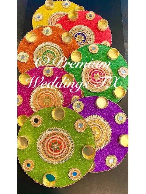 Mehndi Plates/thaals - Etsy