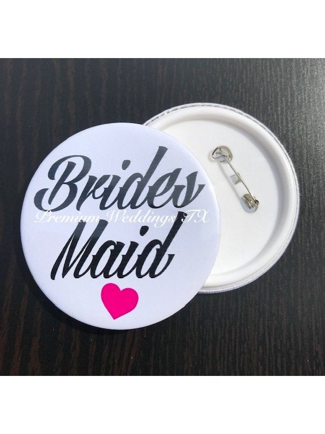 Bridesmaid Badges - 1Ct - Premium Weddings TX