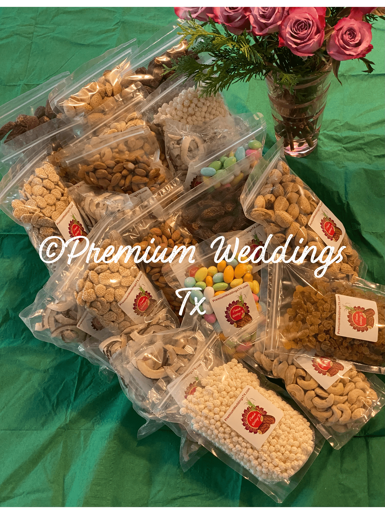 Bulk Dry Fruit Bidh - Premium Weddings TX