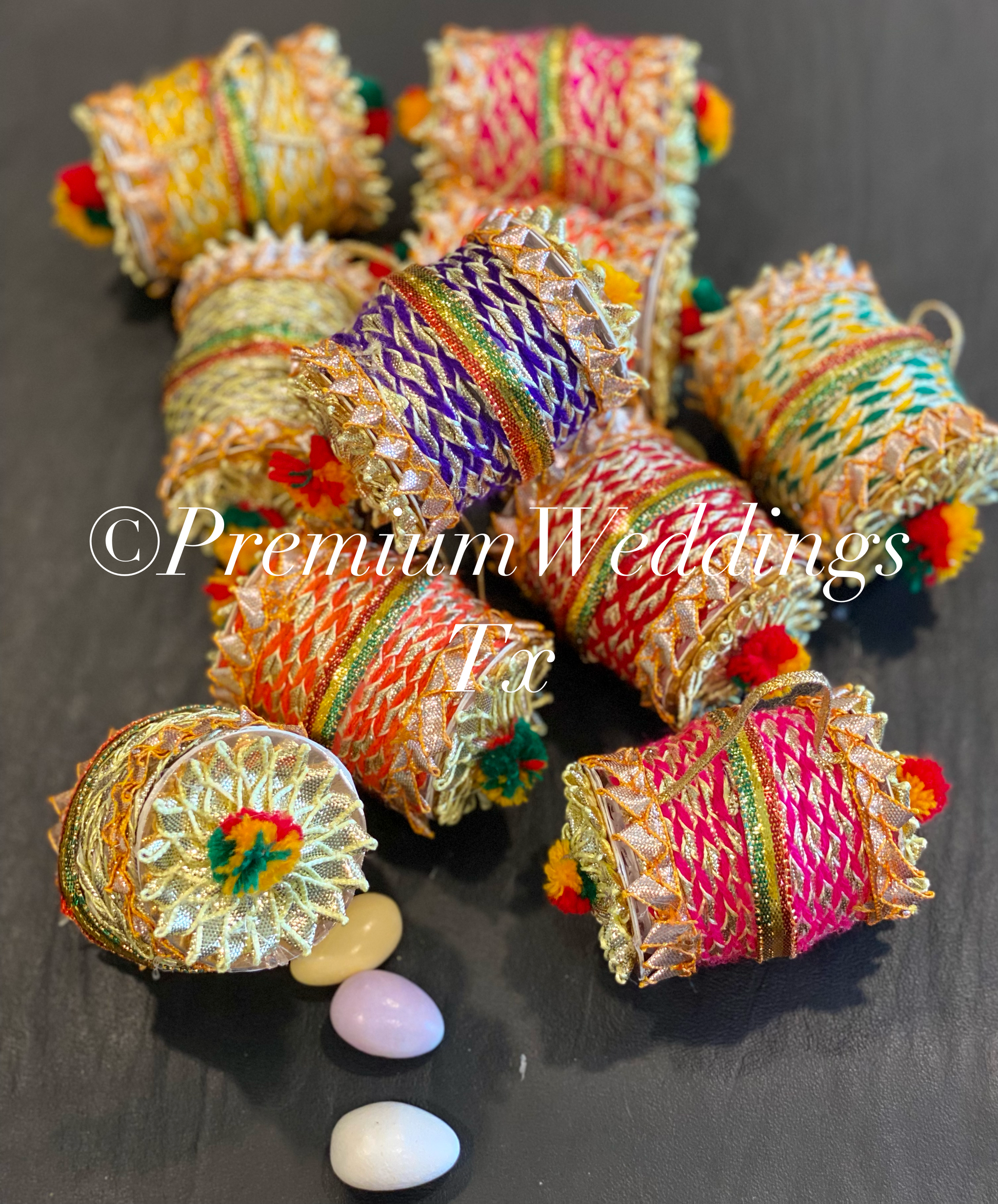 Dhol Favors - Handmade - READY TO SHIP - Premium Weddings TX